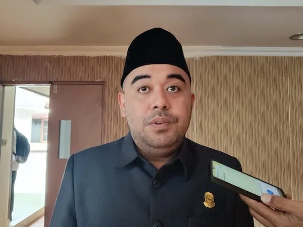 Sekretaris DPD II Partai Golkar Makassar, Andi Suharmika (Dok: Sinta KabarMakassar).