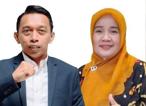 Pasangan bacalon Bupati-Wabup Kabupaten Sidrap Syaharuddin Alrif-Nurkanaah