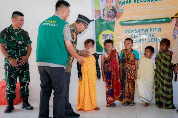 Kegiatan Sirkumsisi Sehat yang digelar LAZ Hadji Kalla di Desa Kamama Mekar, Buton Tengah (Dok: Ist)