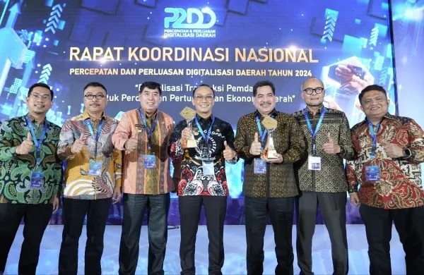 Pj Gubernur Sulsel, Prof Zudan Arif Fakrulloh pada acara Rapat Koordinasi Nasional P2DD (Dok: Ist).
