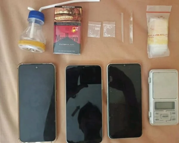 Barang bukti yang berhasil diamankan Polisi (Dok : Ist).