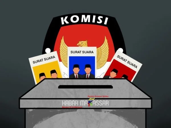 Ilustrasi Pemilu 2024 (Dok : KabarMaakssar).