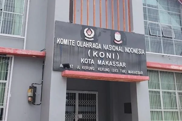 Kantor KONI MaKassar (Dok : Hanifah KabarMakassar).