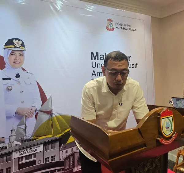 Sekertaris Kota Makassar Andi Zulkifly Nanda, (Dok: Sinta Kabar Makassar).