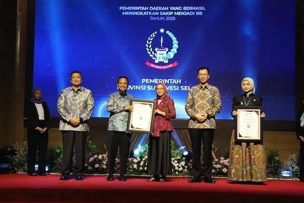 Pemprov Sulsel meraih penghargaan SAKIP 2025 (dok. Ist)