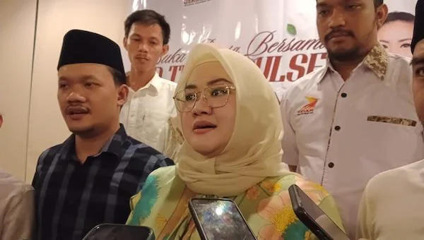 Ketua Pengurus Daerah Tunas Indonesia Raya (TIDAR) Sulsel, Vonny Ameliani Suardi (Dok: Sinta KabarMakassar).