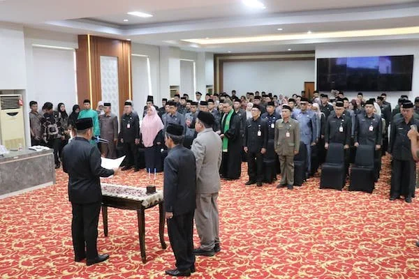 Pelantikan pejabat lingkup Pemkab Luwu Timur (dok. Ist)