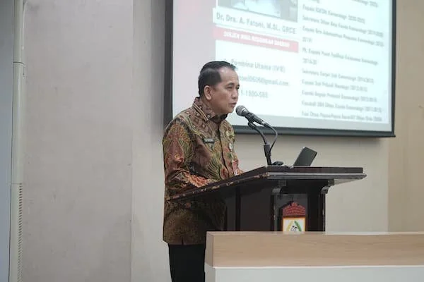 Direktur Jenderal Bina Keuangan Daerah Agus Fatoni saat Berkunjung di Balaikota Makassar (Dok: Ist).