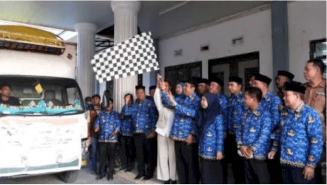 Pelepasan Program Bantuan Oleh Bupati Maros