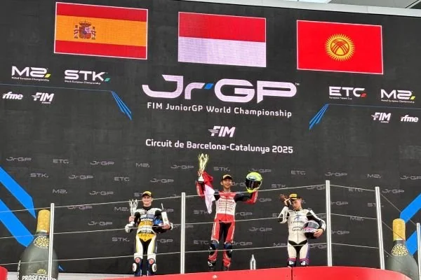 Binaan Astra Honda menorehkan prestasi untuk Indonesia di Barcelona. Dok. Ist