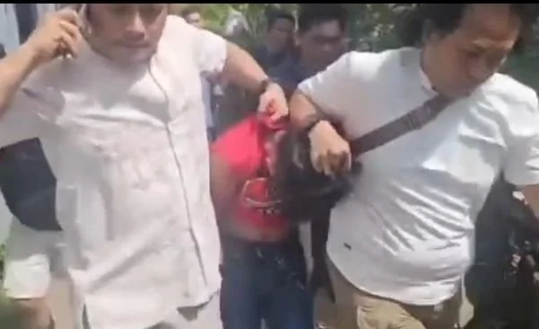 Pelaku Digiring Polisi. (Dok: Ist)