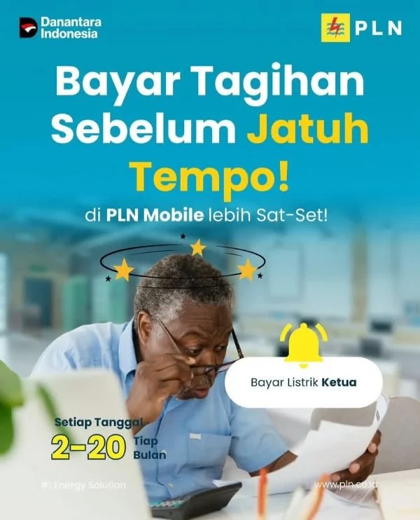 Hindari Sanksi dan Pemutusan, PLN UP3 Pinrang Imbau Pelanggan Bayar Listrik Tepat Waktu. (Dok: Ist)