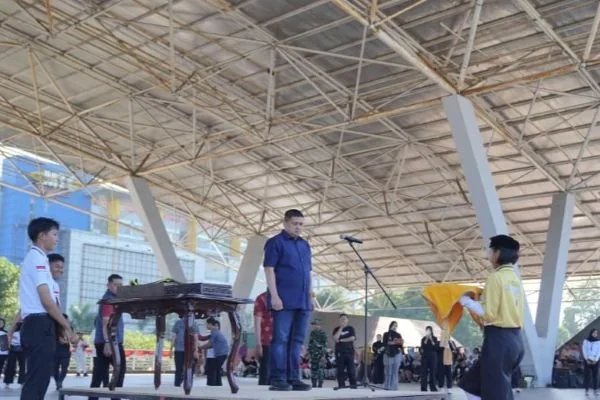 Gladi Bersih Upacara HUT RI ke-80, (Dok: Kabar Makassar).