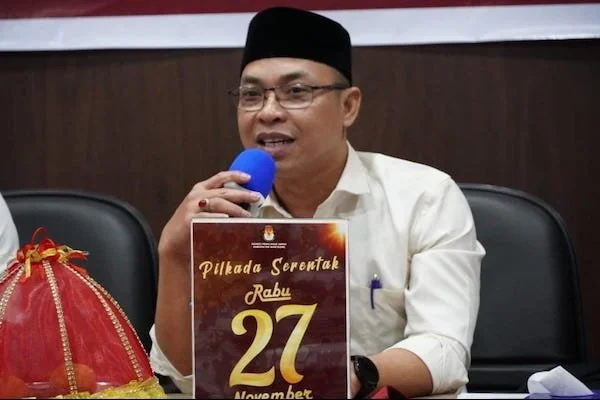 Ketua KPU Bantaeng, Muhammad Saleh. (Foto/ist).