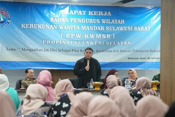 Suasana Rapat Kerja BPW-KWMSB Sulsel (Dok: Ist).