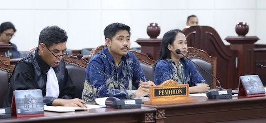 Buce Abraham Beruat selaku kuasa hukum Pemohon pengujian UU KUHP, yang diajukan oleh Jovi Andrea Bachtiar, (Dok: Ist).