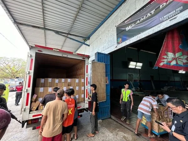Surat suara yang diterima KPU Makassar (Dok: Ist)