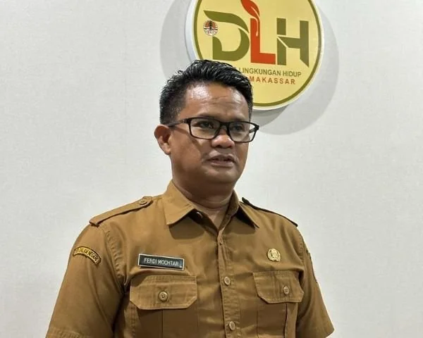 Pelaksana Tugas (Plt) Kepala Dinas Lingkungan Hidup Kota Makassar, Ferdi Mochtar,