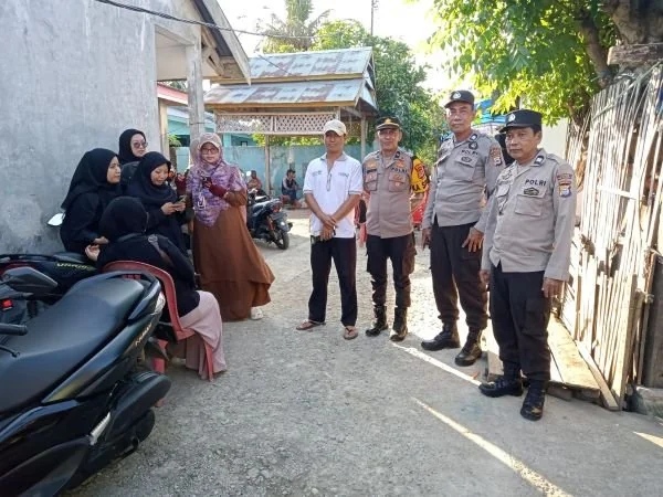 Anggota Polres Bulukumba saat melakukan PAM Kampanye sala satu Paslon (Dok : Ist).