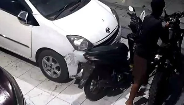 Aksi Pencurian Terekam CCTV. (Dok: Ist)