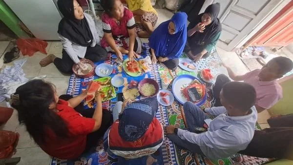 pelatihan pengolahan hasil samping pangan bagi UMKM binaan Pertamina Sulawesi (Dok : Ist).