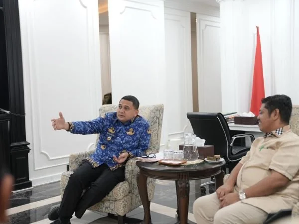 Yayasan Peduli Negeri saat Audiens dengan Wali Kota Makassar Munafri Arifuddin (Dok : Ist).
