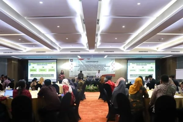 PJ Sekda Kota Makassar, Firman Hamid Pagarra, menghadiri lokakarya yang diadakan oleh Kementerian Dalam Negeri (Kemendagri) Republik Indonesia di Holiday Inn and Suite Jakarta Gajah Mada pada Selasa (7/5).