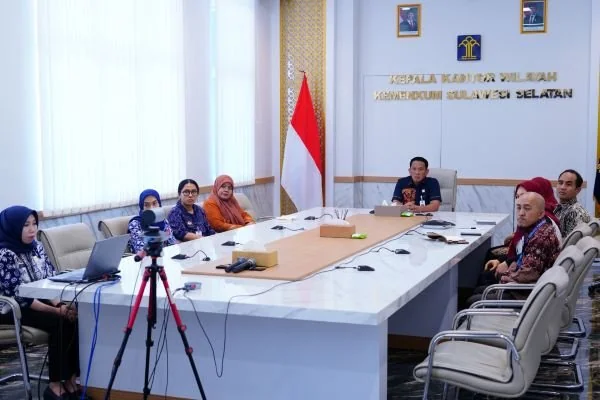 Kakanwil Kemenkum Sulsel apresiasi langkah Biro SDM tuntaskan penetapan NI PPPK (Dok : Ist).
