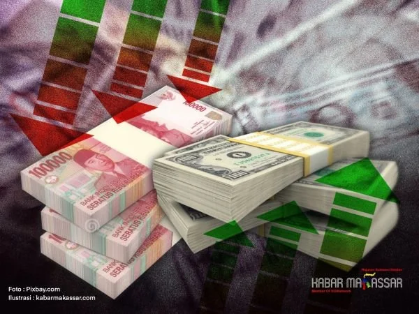 Ilustrasi Rupiah (Dok : KabarMakassar).