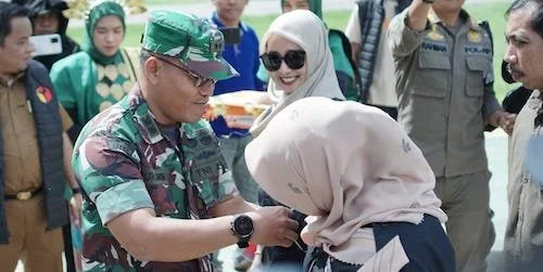 Dandim 1425 Jeneponto, Letkol Inf Muhammad Amin (ist).