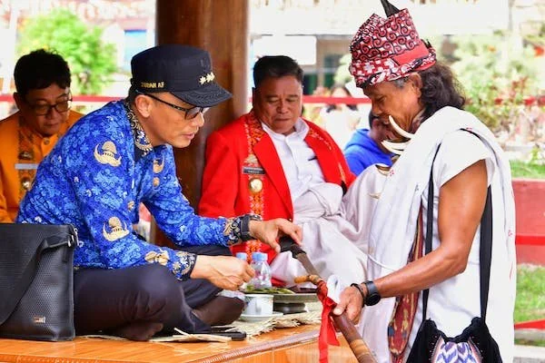 Pj Gubernur Sulawesi Selatan, Prof Zudan Arif Fakrulloh di Festival Budaya Toraja Utara 2024 (Dok: Ist)