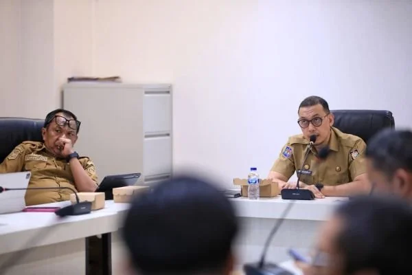Rakor PSD Progres Program Prioritas Wali Kota Makassar (Dok: Ist).