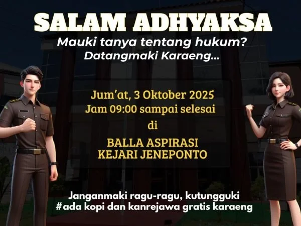 Balla Aspirasi Kejaksaan Negeri Jeneponto (Dok : Ist).
