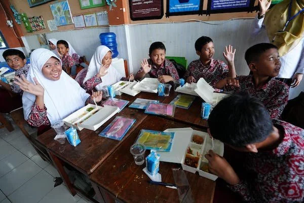 Program Makan Bergizi Gratis di Sulsel (Dok: Ist)