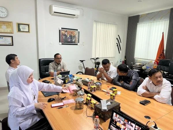 Suasana Rakor Bawaslu Sulsel (Dok: Ist).
