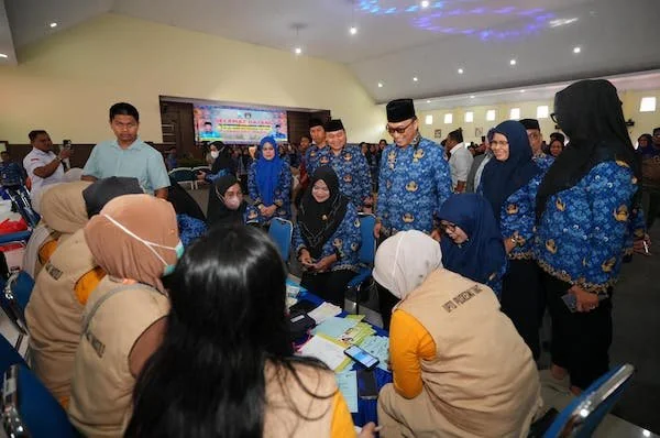 Pj Gubernur Sulsel, Prof Zudan Arif Fakrulloh di Wajo (Dok: Ist)