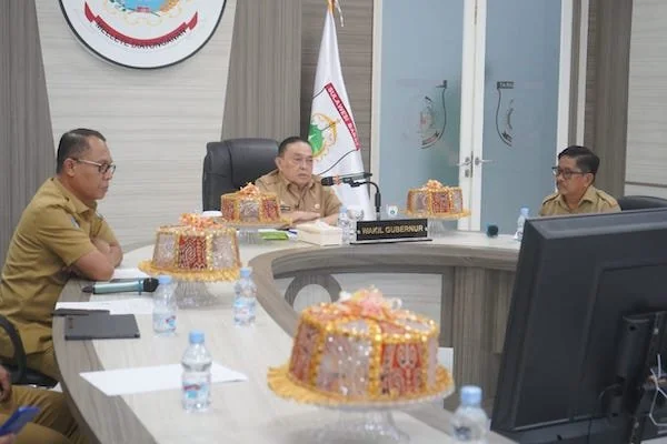 Wakil Gubernur Sulbar, Salim S Mengga, memimpin Kick Off Gerakan Cinta Posyandu sebagai upaya membangun sumber daya manusia (SDM) unggul dan berkarakter(dok:ist)