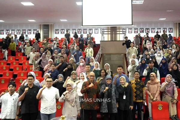 LPDP-BRIN Sosialisasi Program Manajemen Talenta dan Beasiswa Riset di Unhas (Dok : ist).