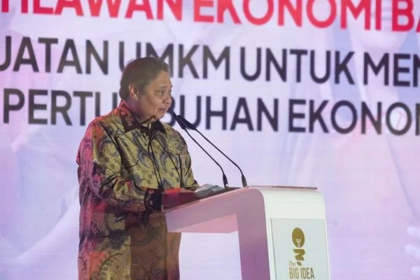 Menteri Koordinator Perekonomian Airlangga Hartarto (Dok : Int).