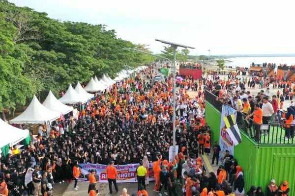 Kegiatan Anti Mager Pemrov Sulsel (Dok : Ist).