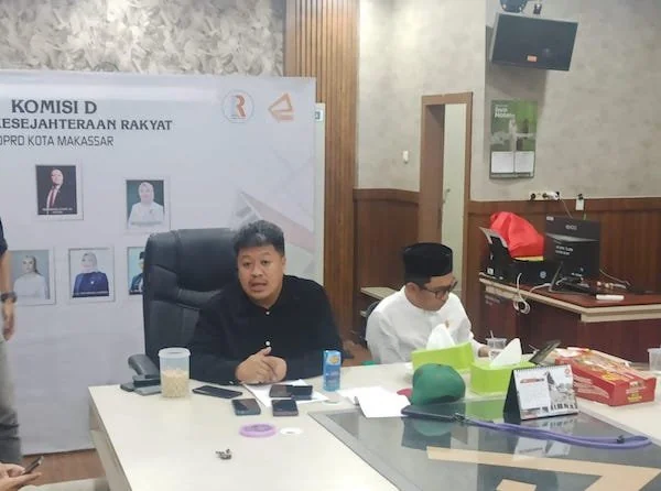 Ketua Komisi D DPRD Kota Makassar, Ari Ashari Ilham, (Dok: Sinta Kabar Makassar).