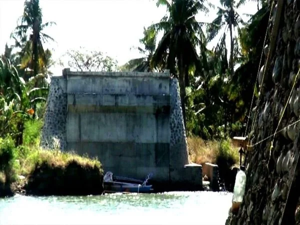 Kondisi jembatan Bosalia. (Dok: Ist)
