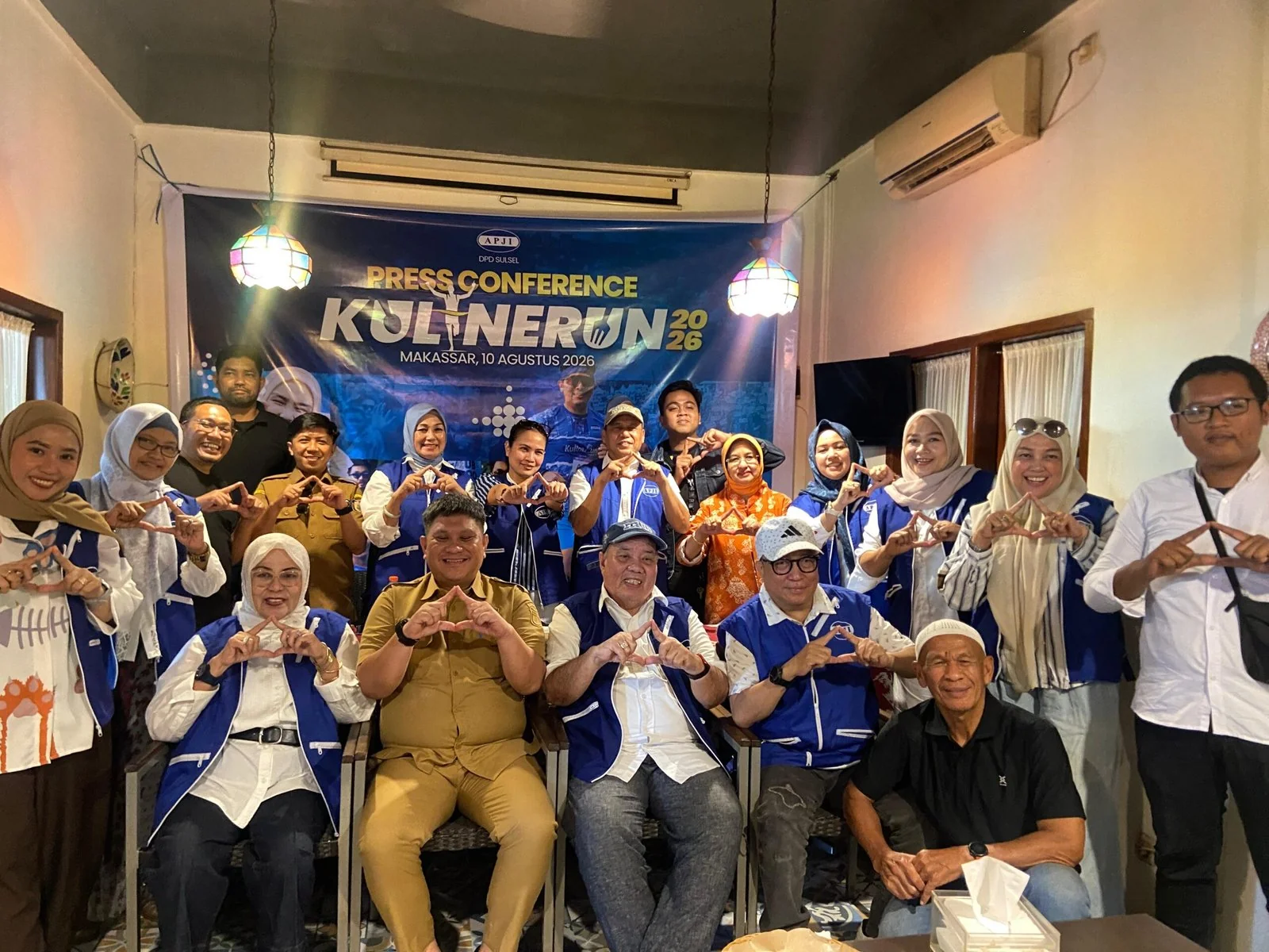 Konferensi pers KulineRun 2026 di Makassar (Dok: Nofi KabarMakassar)