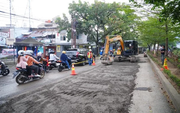 Perbaikan Jalan Aroepala (dok. Ist)