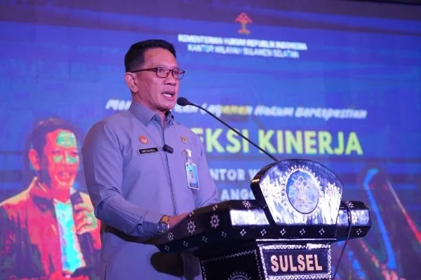 Kepala Kantor Wilayah Kemenkum Sulsel, Andi Basmal. (Dok: Ist)