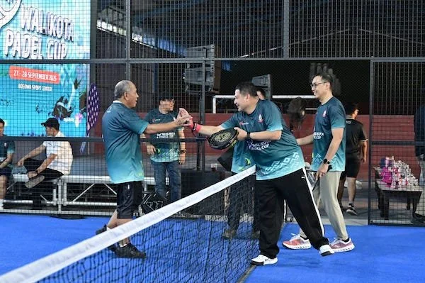Appi Unjuk Kebolehan di Turnamen Padel Cup 2025, (Dok: Ist).