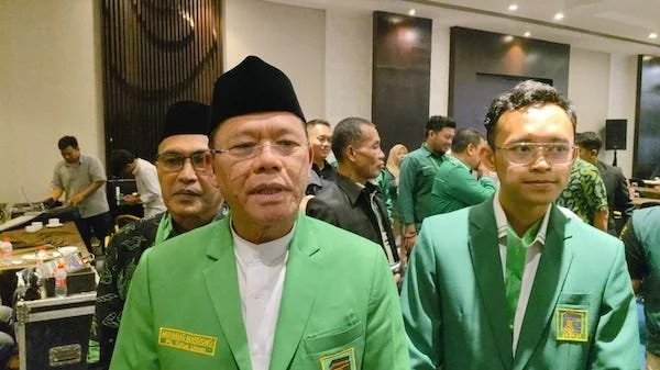 Ketua Umum DPP PPP Muhamad Mardiono, (tengah), (Dok: Sinta KabarMakassar).