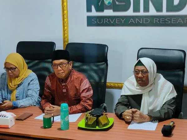 konfersi pers pengunduran diri Puang Makka sebagai dewan penasehat PBNU (Dok:Ist)