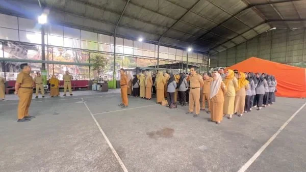 Apel Pagi Perdana DPRD Kota Makassar Pasca Kebakaran, (Dok: Ist).