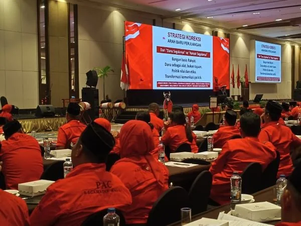 Konferda VI PDIP Sulsel (Dok: Ist).